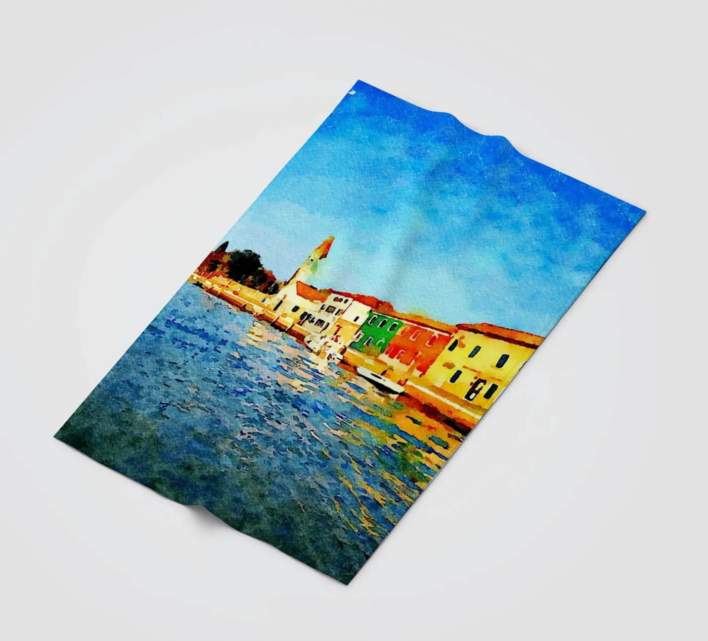 Venice Fleecedecke von Massimo Frascogna