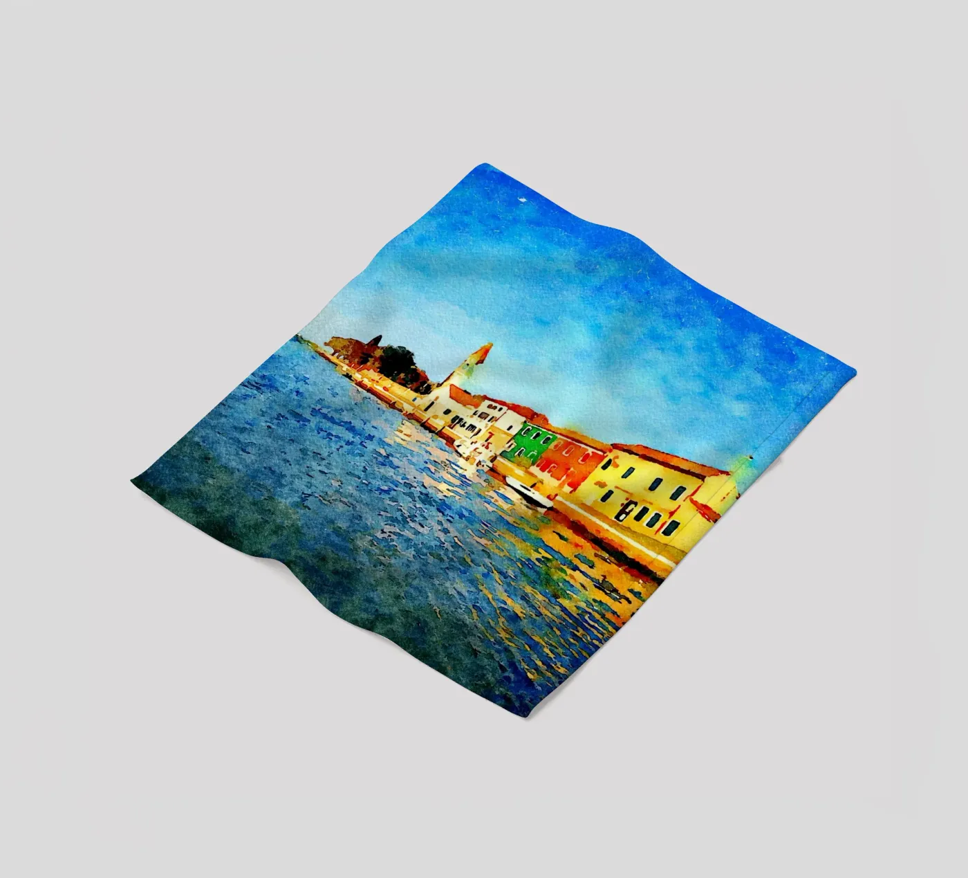 Venice Fleecedecke von Massimo Frascogna