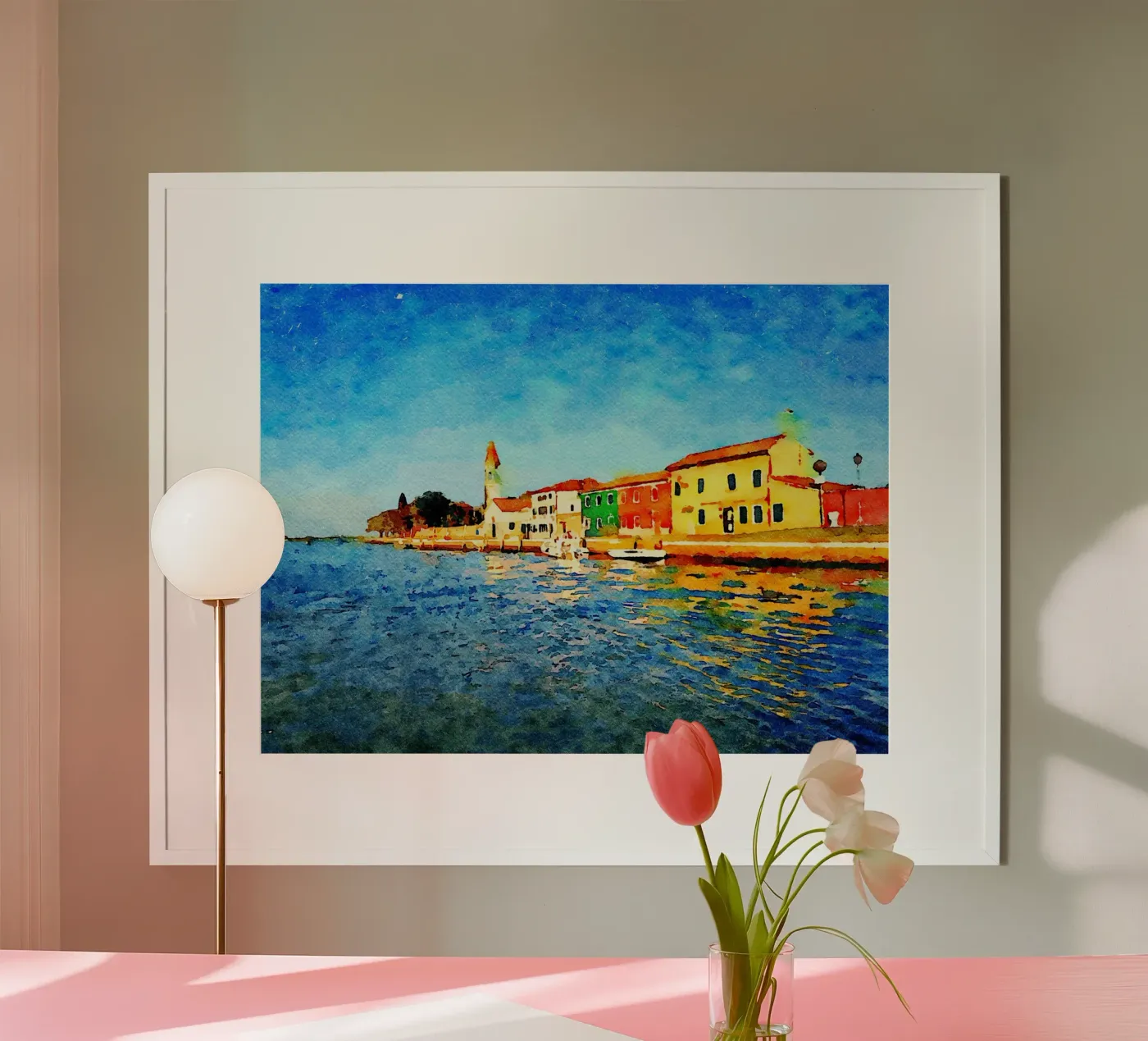 Venice poster by Massimo Frascogna