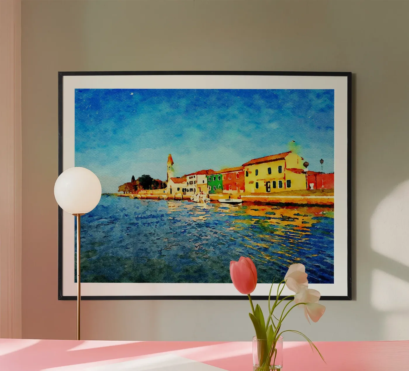 Venice poster by Massimo Frascogna