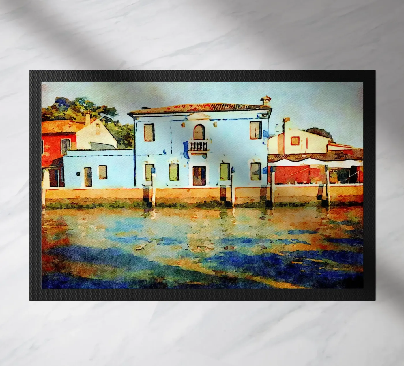 Venice doormat by Massimo Frascogna