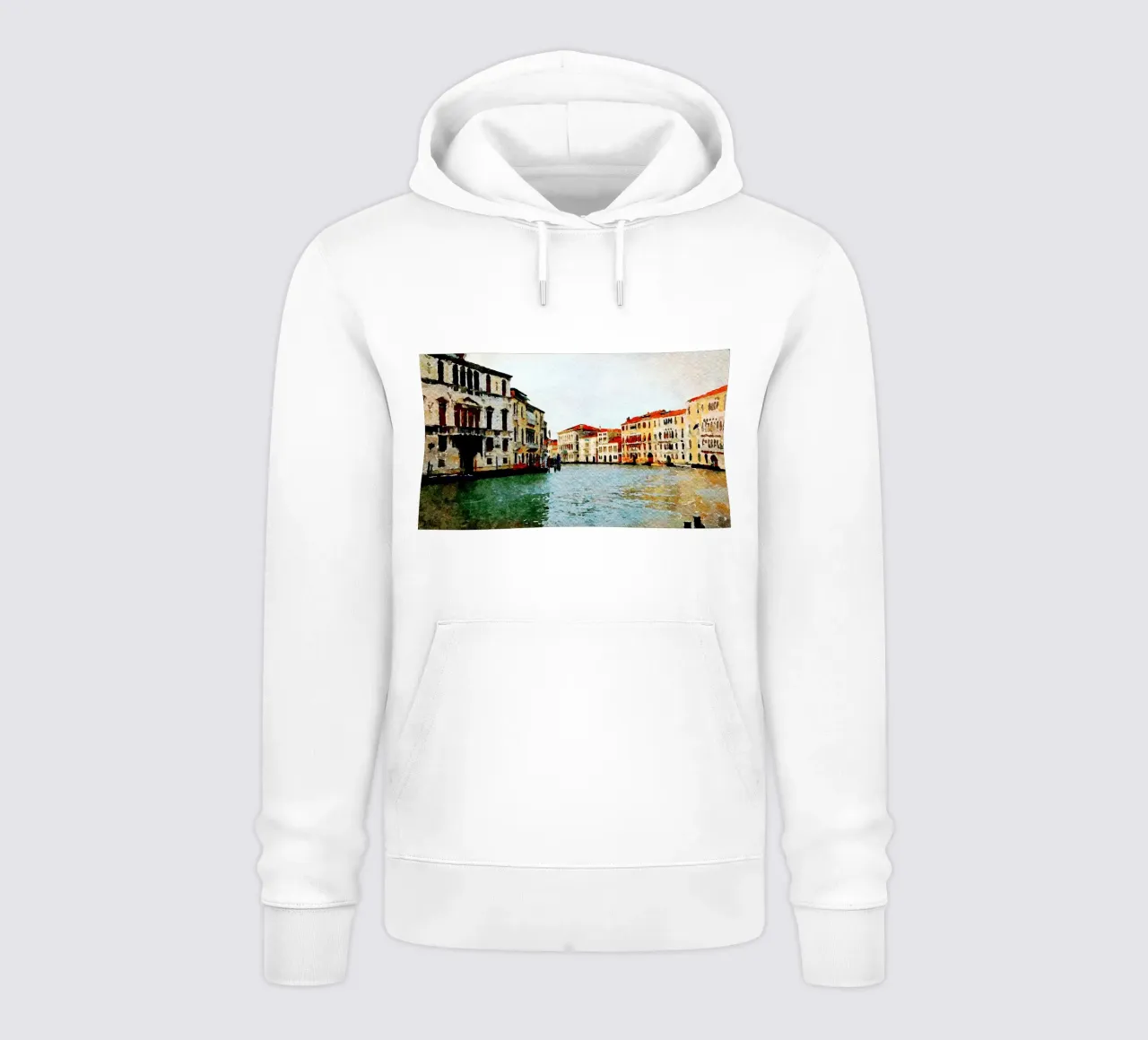 Venezia felpa con cappuccio da Massimo Frascogna