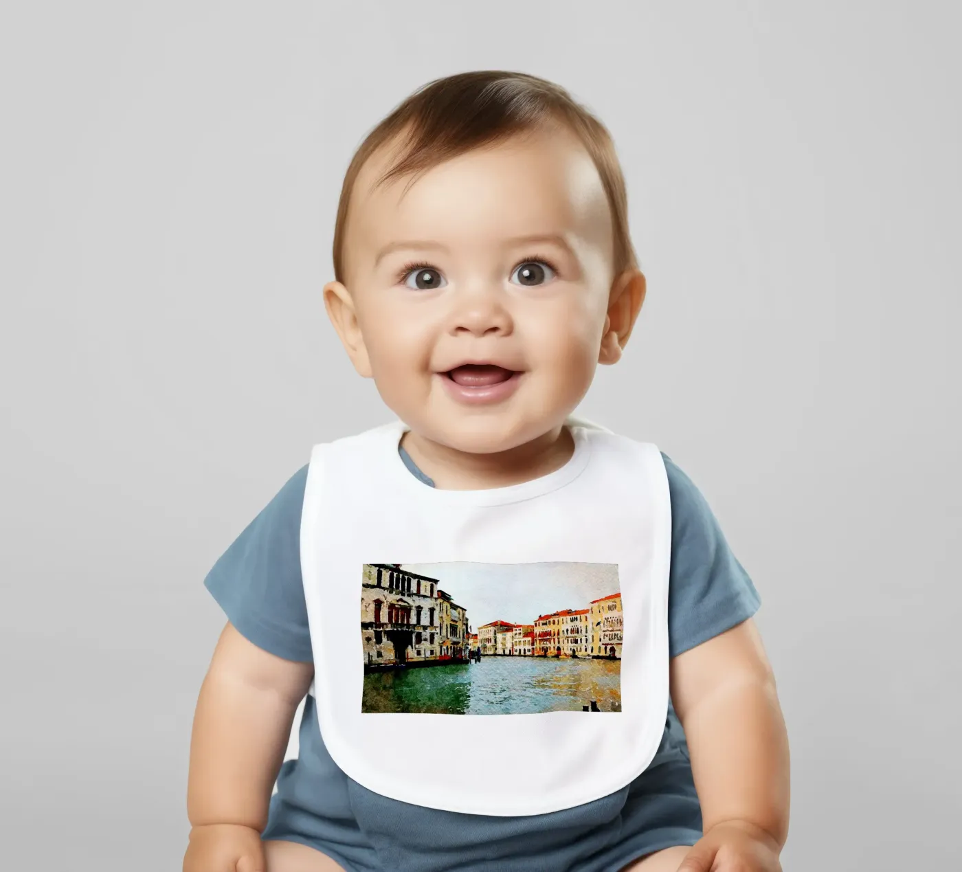 Venedig Babylätzchen von Massimo Frascogna