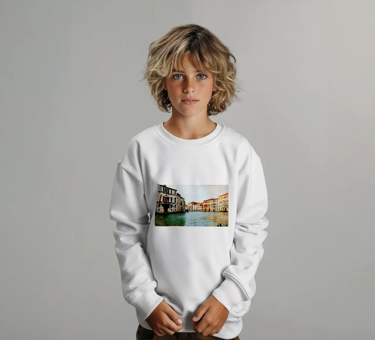 Venezia felpa bambino da Massimo Frascogna