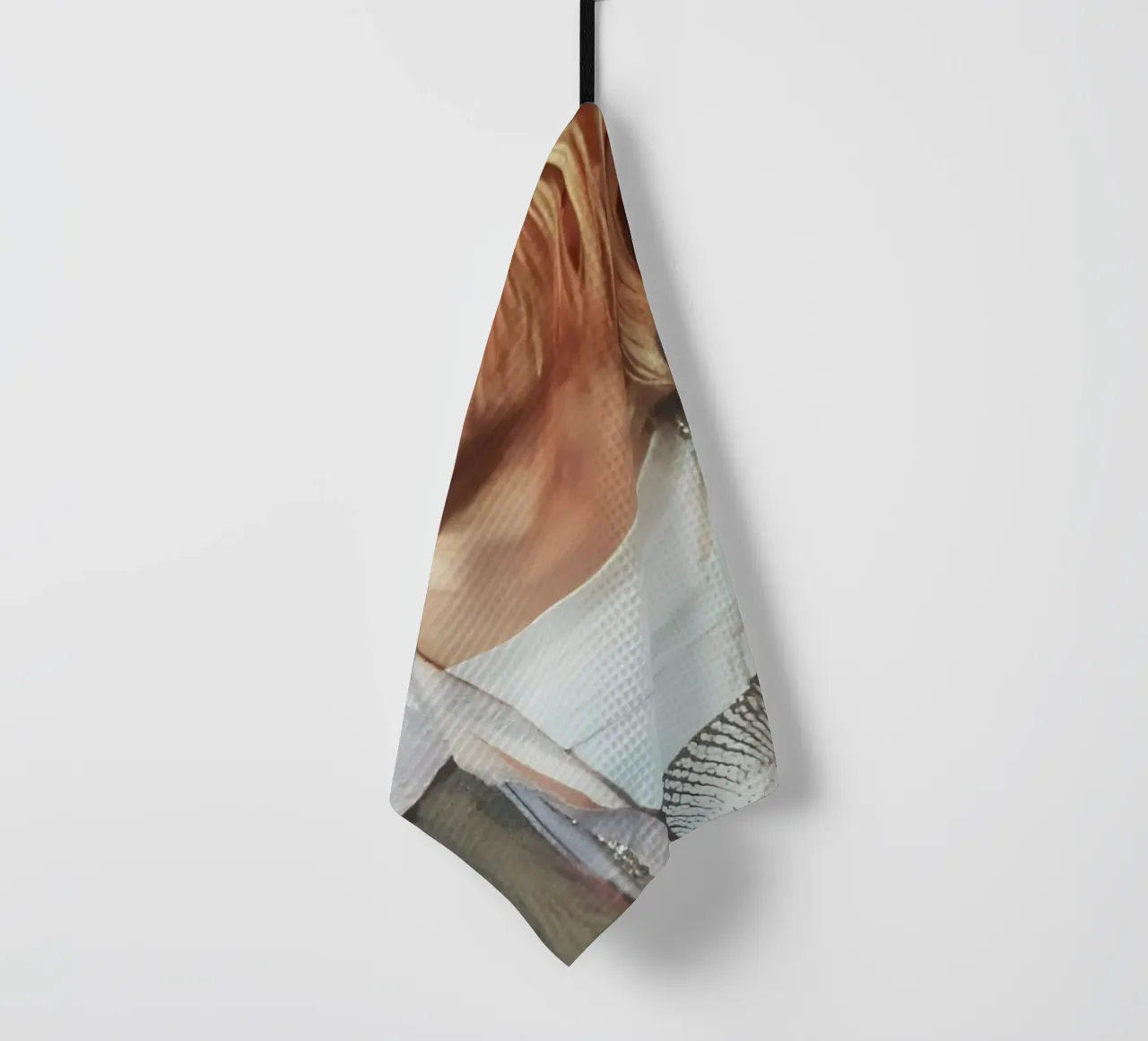 Kurt Cobain canovaccio da cucina da Low poly art