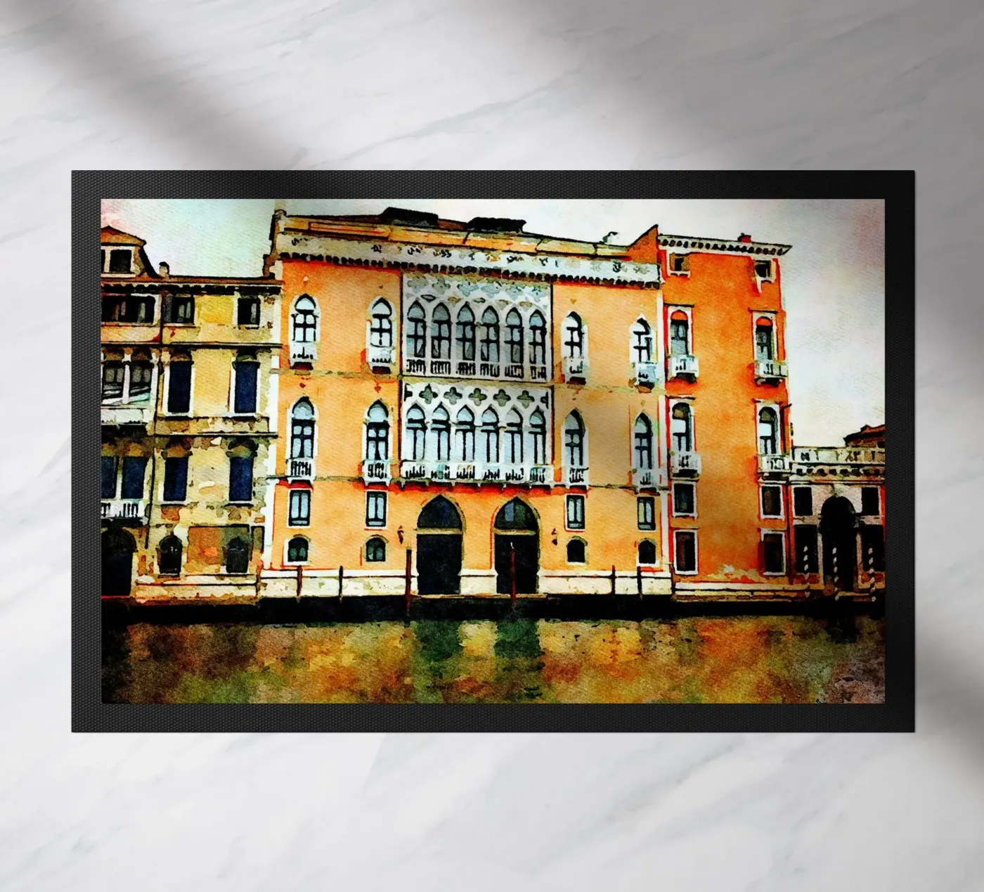 Venice doormat by Massimo Frascogna