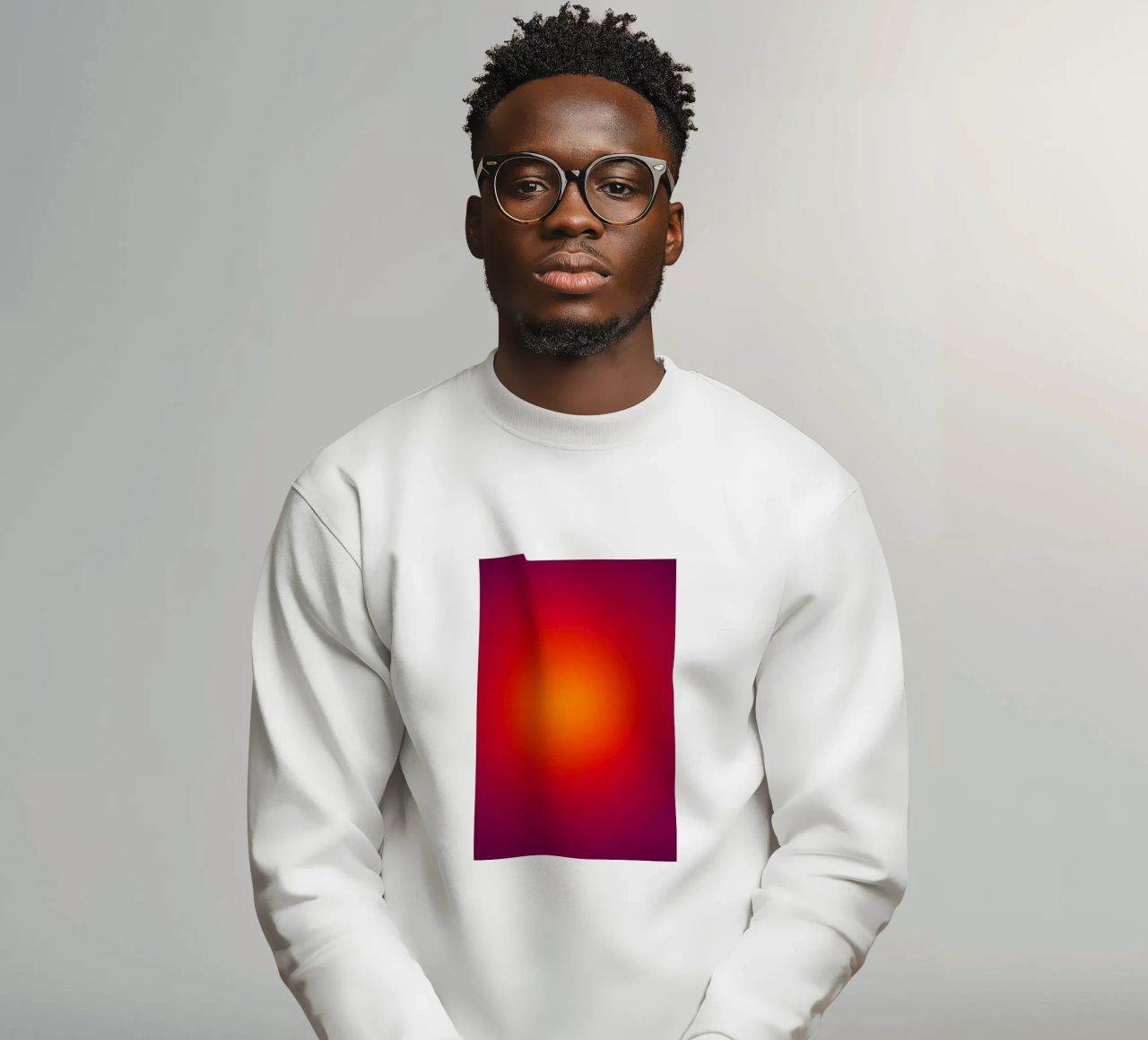 Glow Forms - Lava Pulse felpa da SMPLE