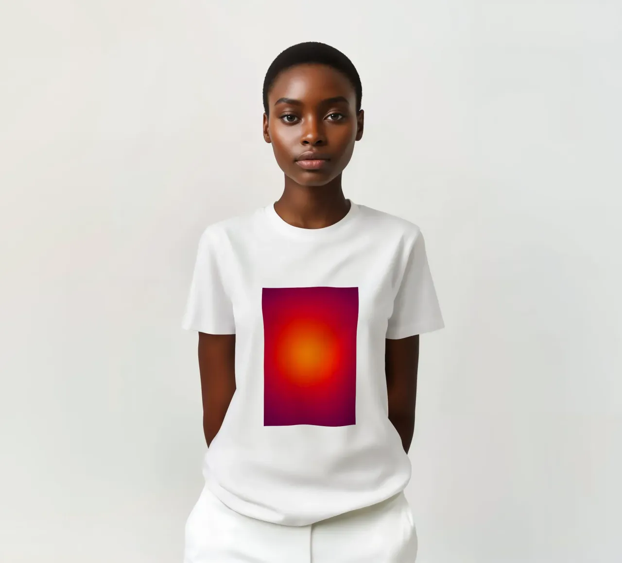 Glow Forms - Lava Pulse t-shirt da SMPLE