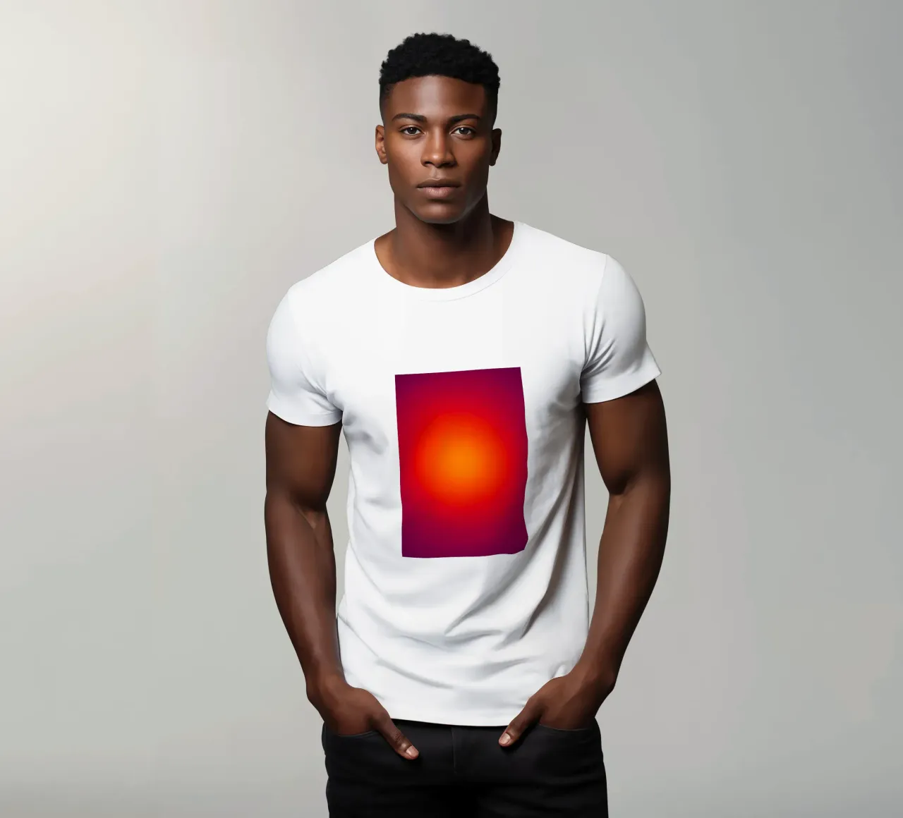 Glow Forms - Lava Pulse t-shirt da SMPLE