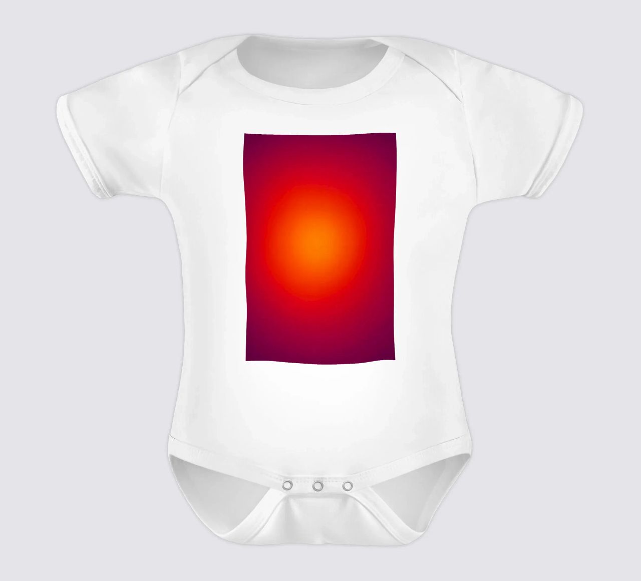 Glow Forms - Lava Pulse body neonato maniche corte da SMPLE