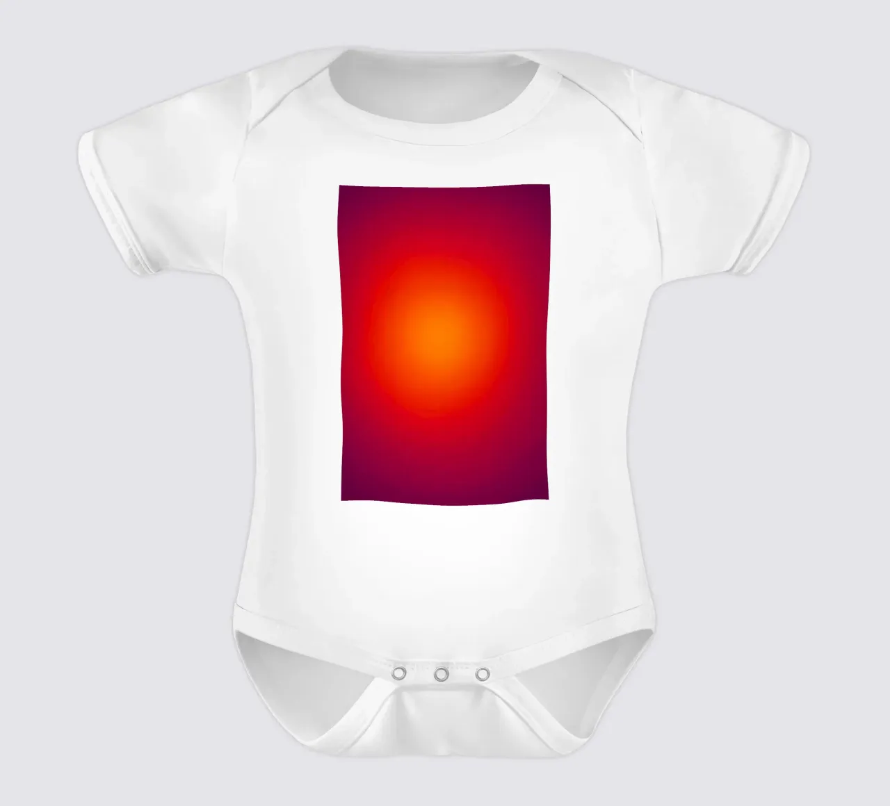 Glow Forms - Lava Pulse Kurzarm Babybody von SMPLE