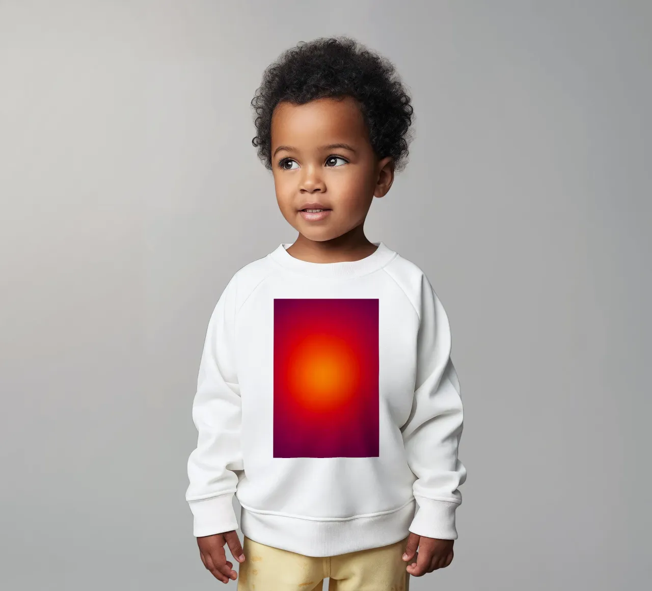 Glow Forms - Lava Pulse Baby Sweatshirt von SMPLE