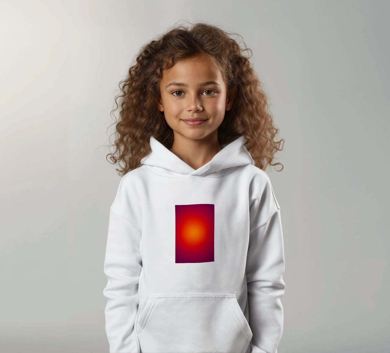 Glow Forms - Lava Pulse felpa bambino con cappuccio da SMPLE