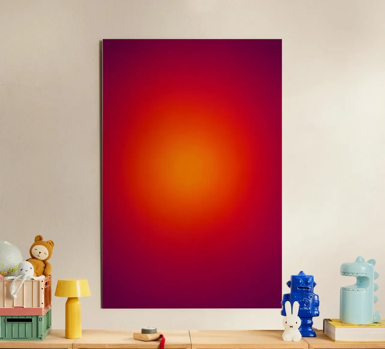 Glow Forms - Lava Pulse alluminio dibond da SMPLE