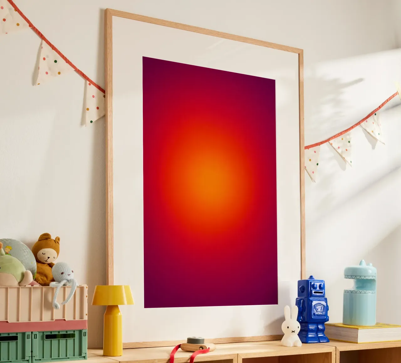 Glow Forms - Lava Pulse Hahnemühle von SMPLE