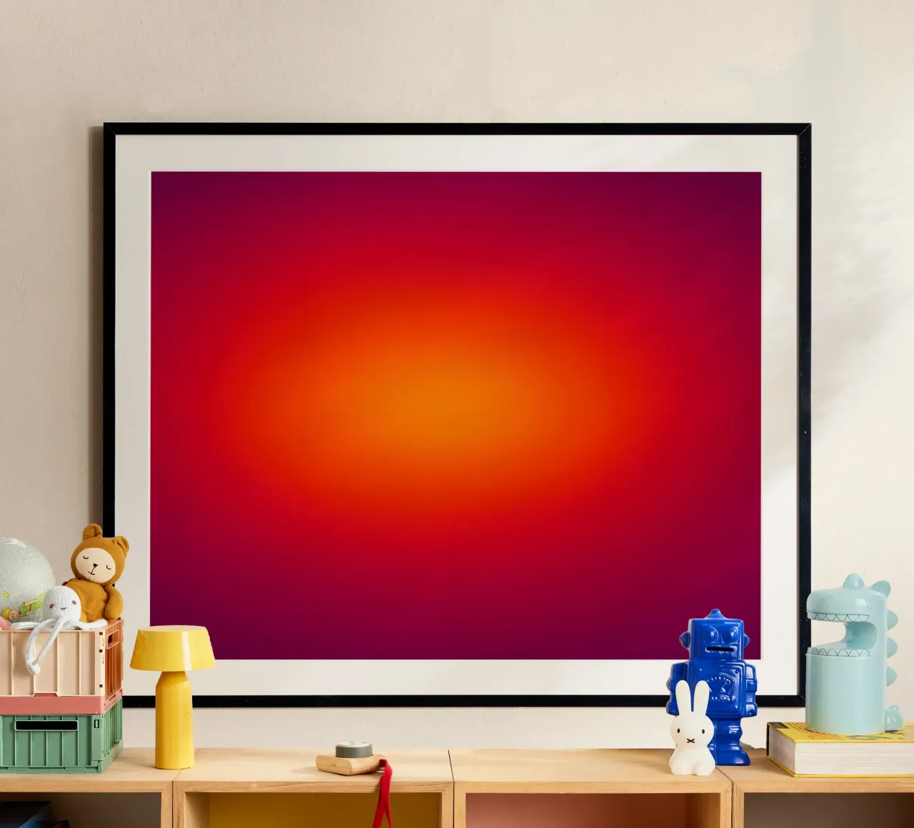 Glow Forms - Lava Pulse Hahnemühle von SMPLE