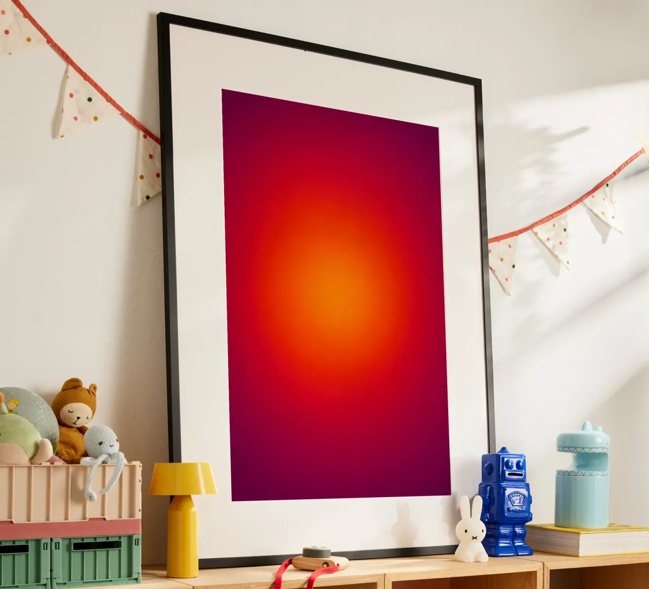 Glow Forms - Lava Pulse Hahnemühle von SMPLE