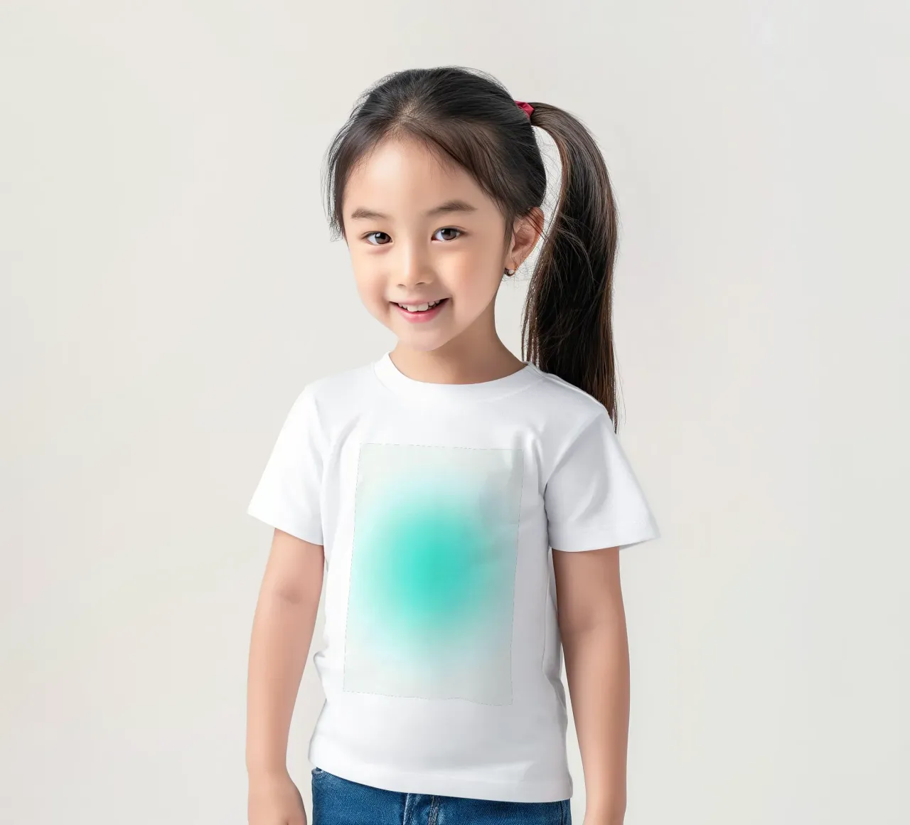 Glow Forms - Mint Cloud kinder t-shirt van SMPLE