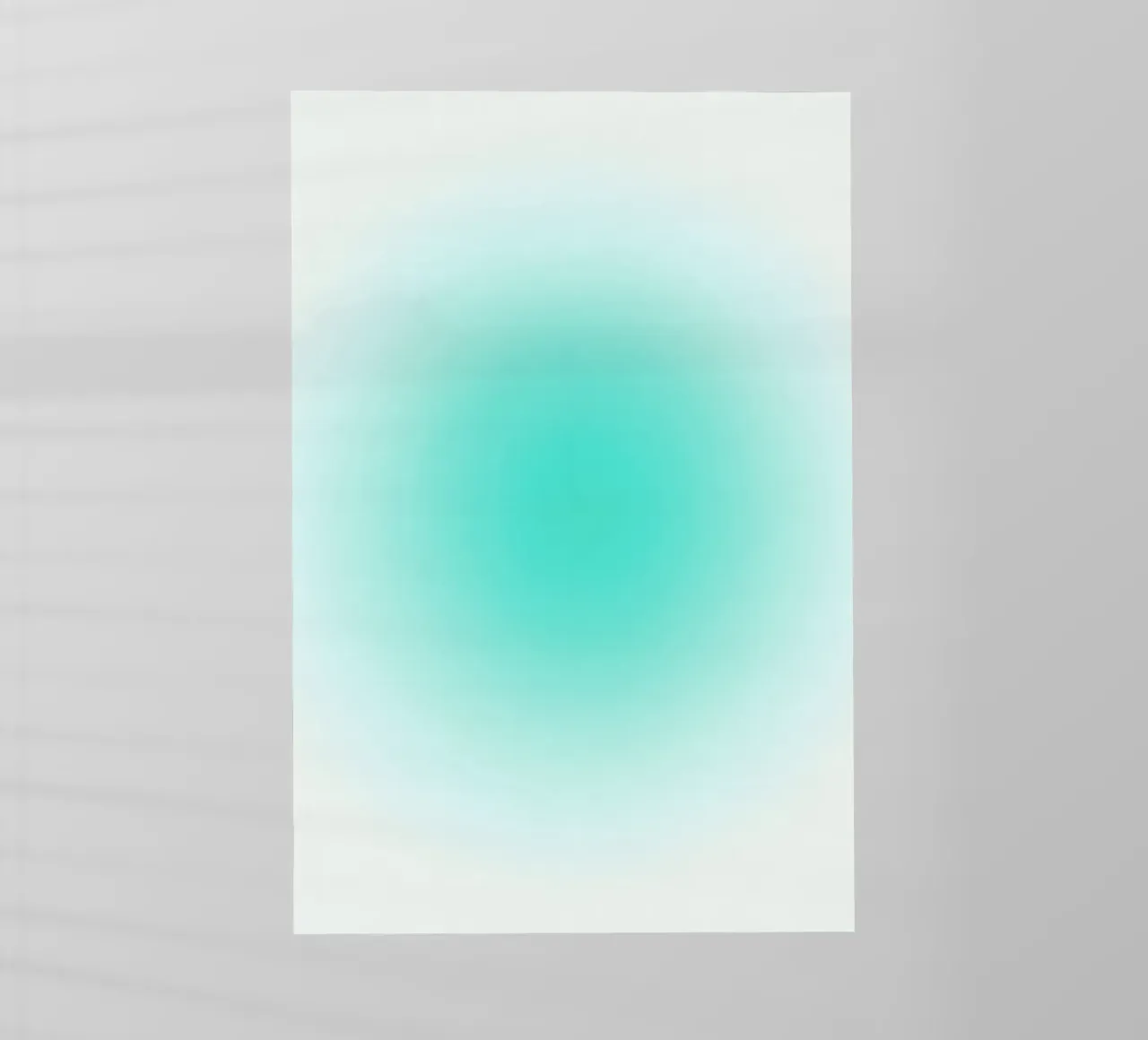 Glow Forms - Mint Cloud pellicola backlit da SMPLE