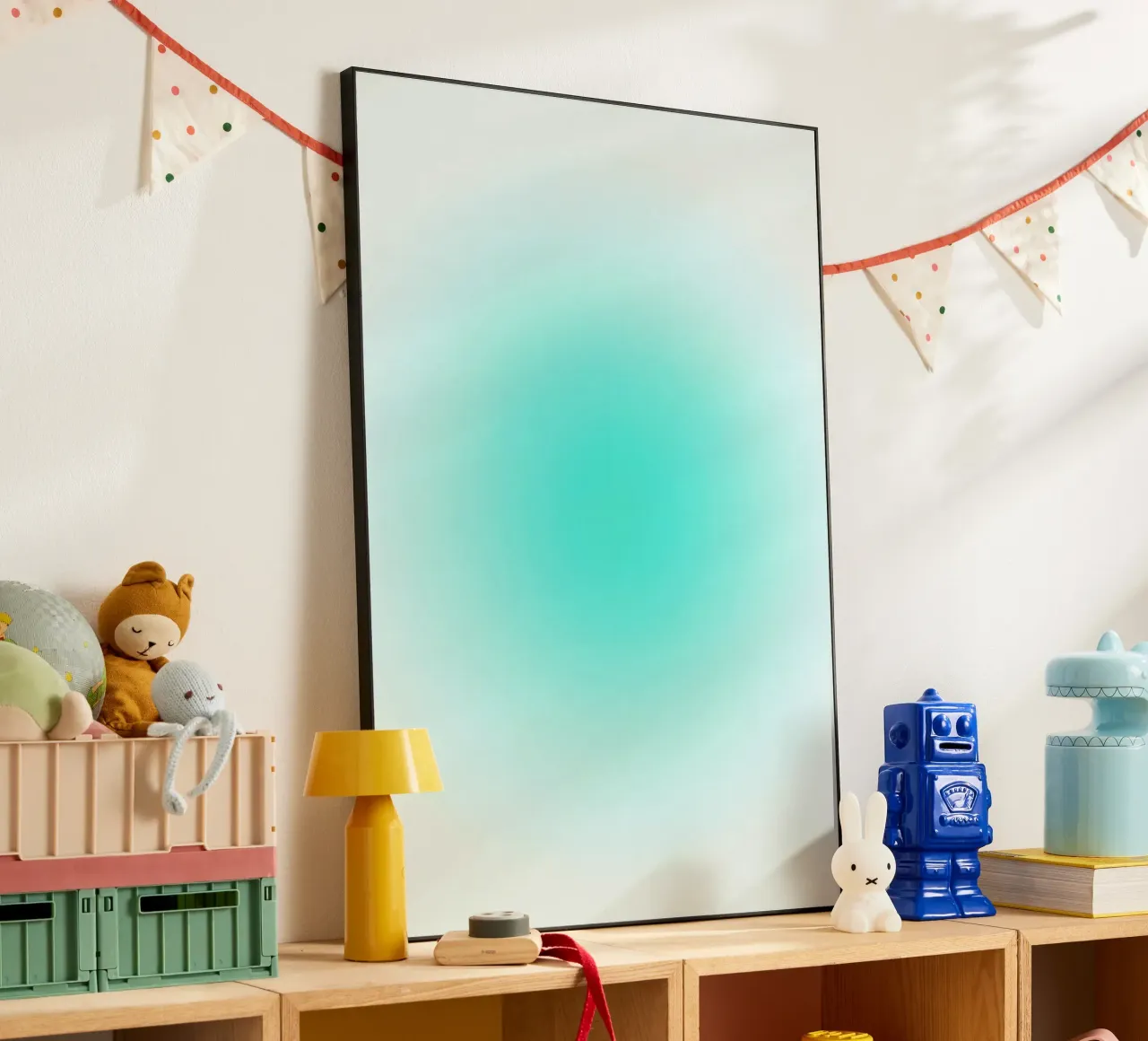 Glow Forms - Mint Cloud alluminio dibond da SMPLE