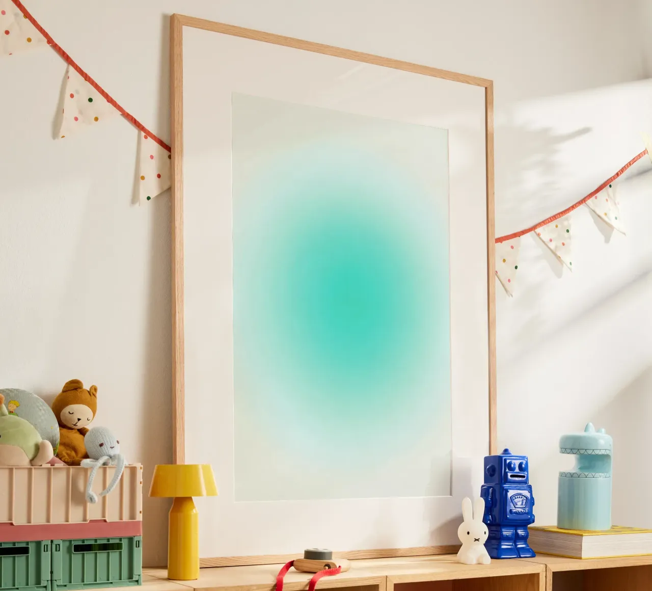 Glow Forms - Mint Cloud carta hahnemühle da SMPLE