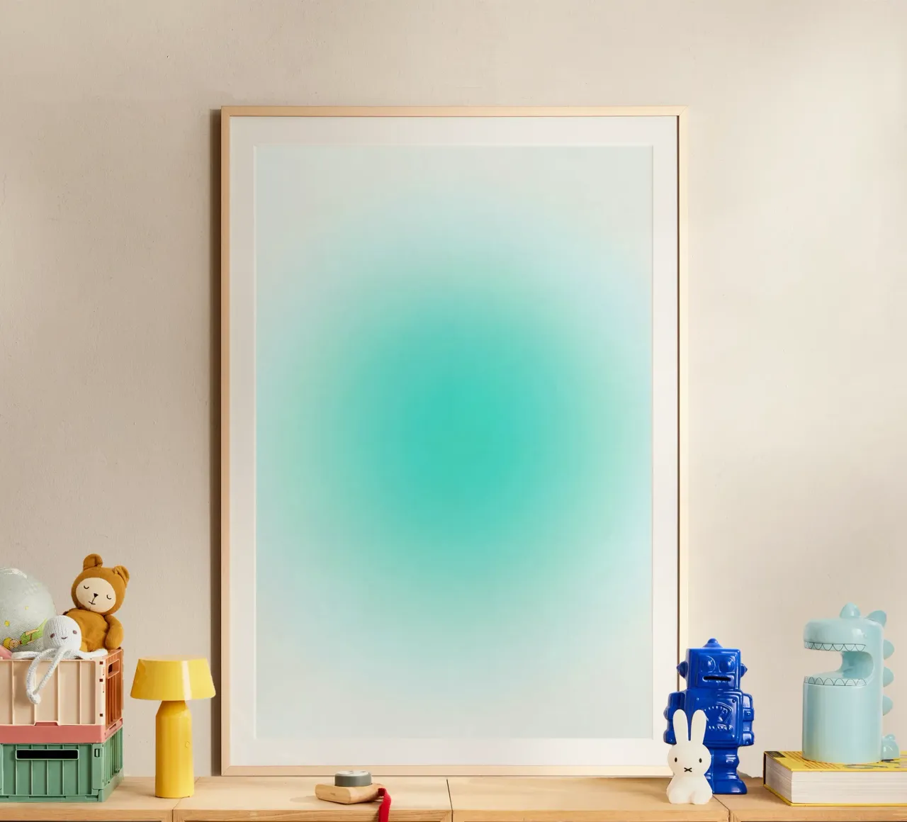 Glow Forms - Mint Cloud poster da SMPLE