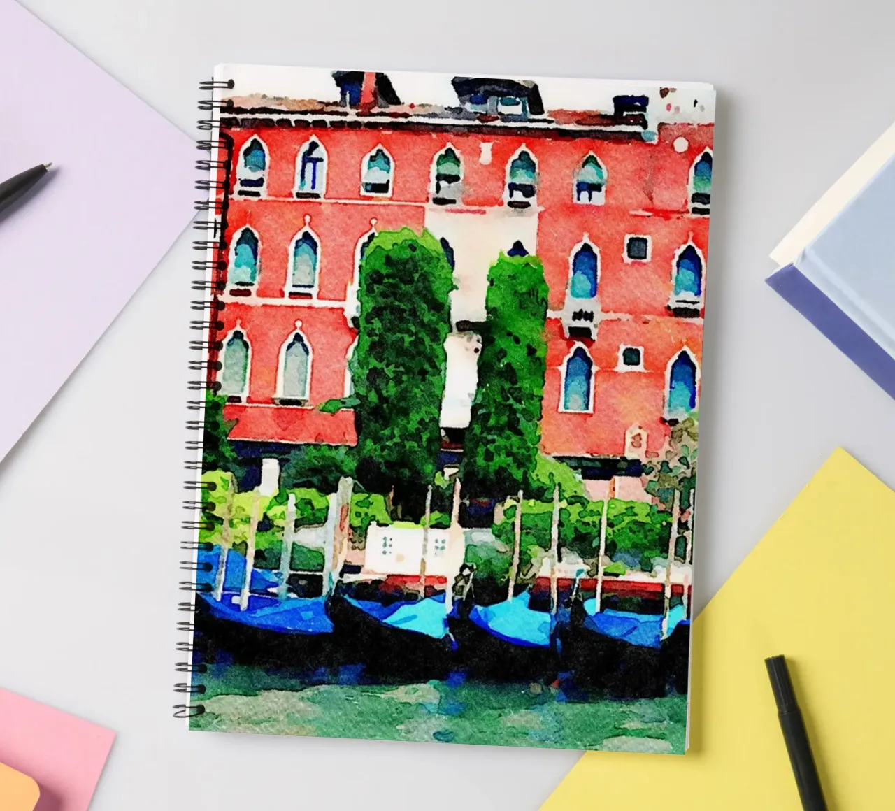 Venice spiral notebook by Massimo Frascogna