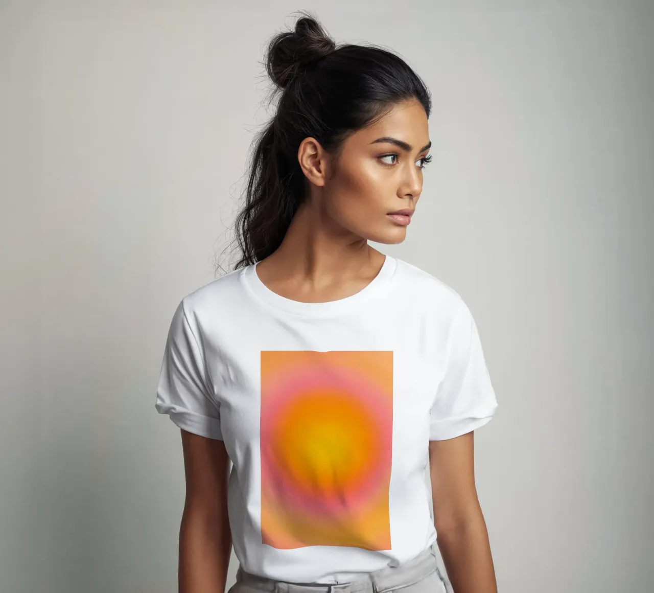 Glow Forms - Peach Light t-shirt da SMPLE