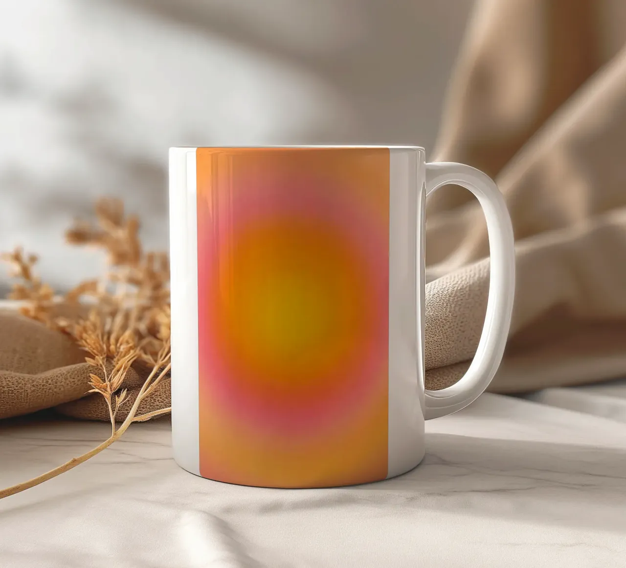 Glow Forms - Peach Light tazza in ceramica da SMPLE