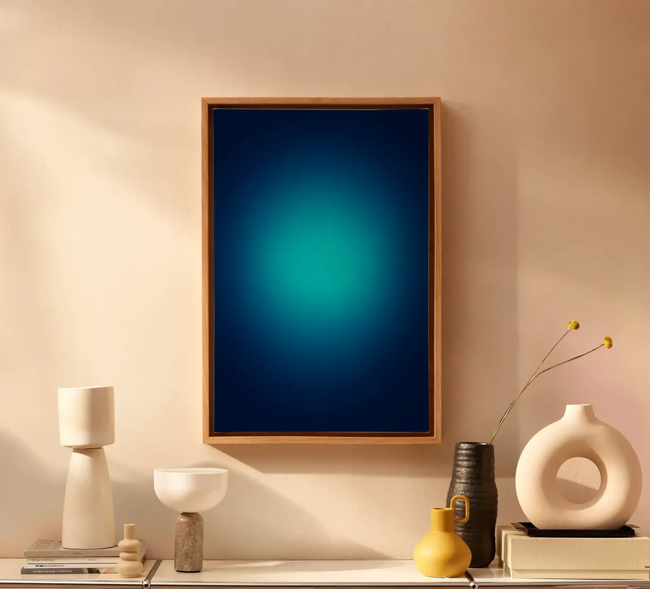 Glow Forms - Midnight Focus tela con Cornice a cassetta da SMPLE