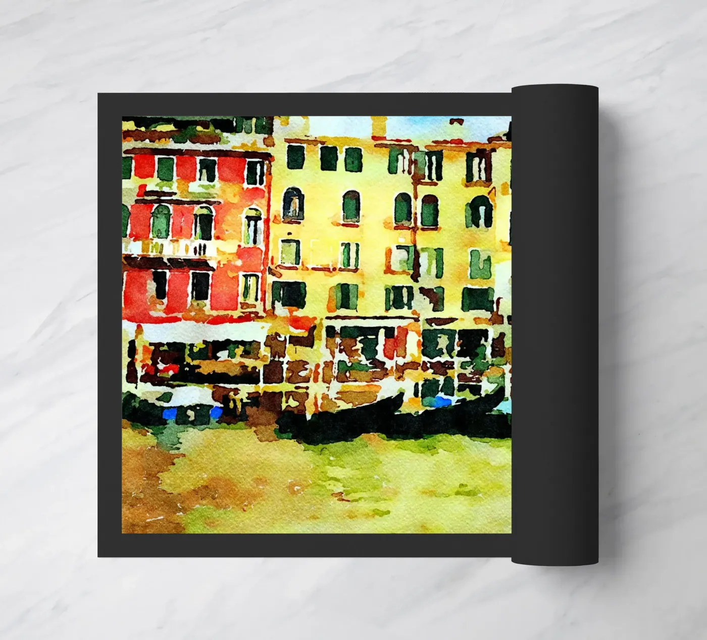 Venedig Fußmatte von Massimo Frascogna