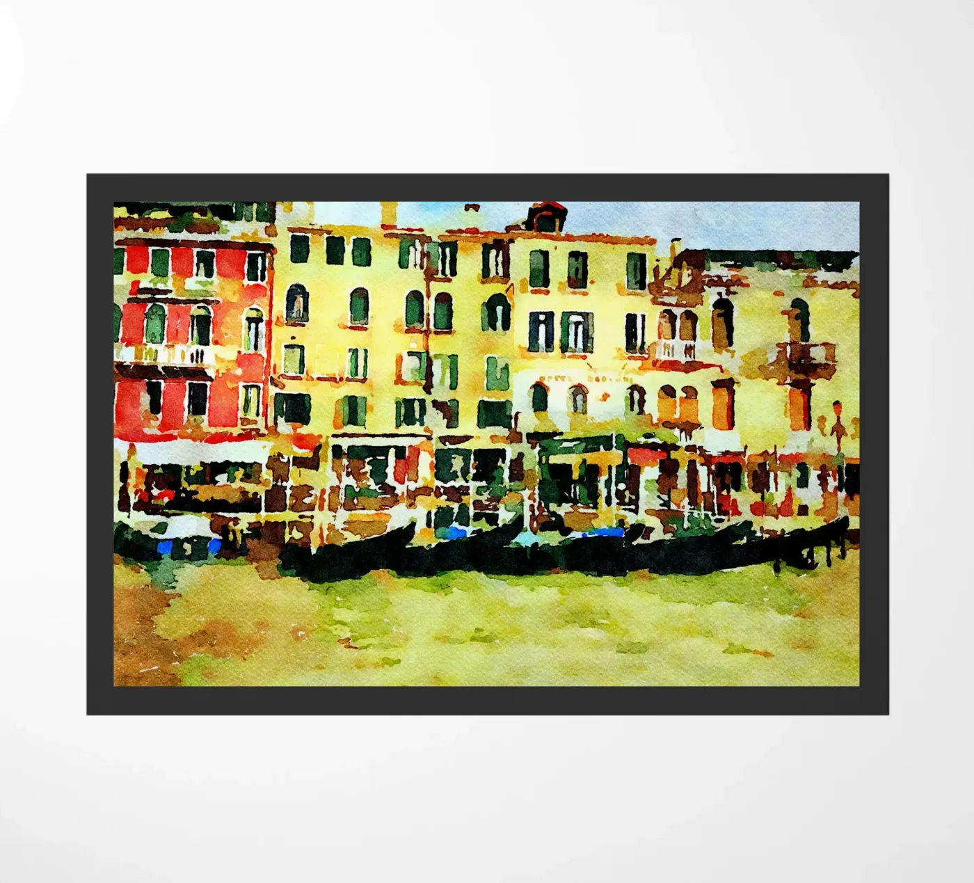 Venedig Fußmatte von Massimo Frascogna