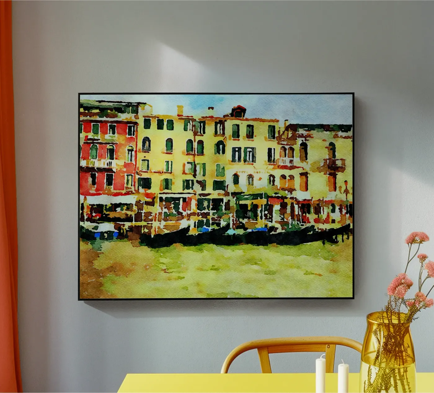 Venetië acryl van Massimo Frascogna