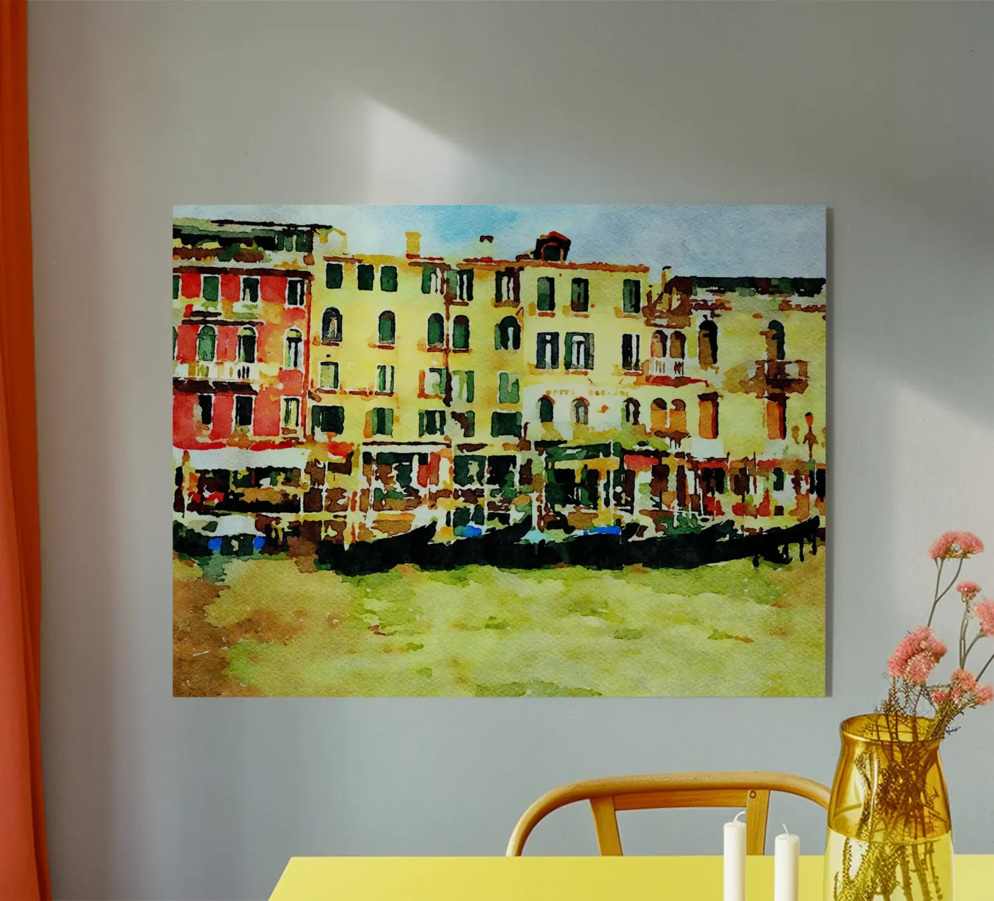 Venetië acryl van Massimo Frascogna