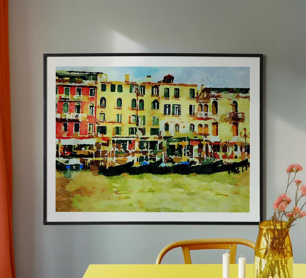 Venedig Poster von Massimo Frascogna