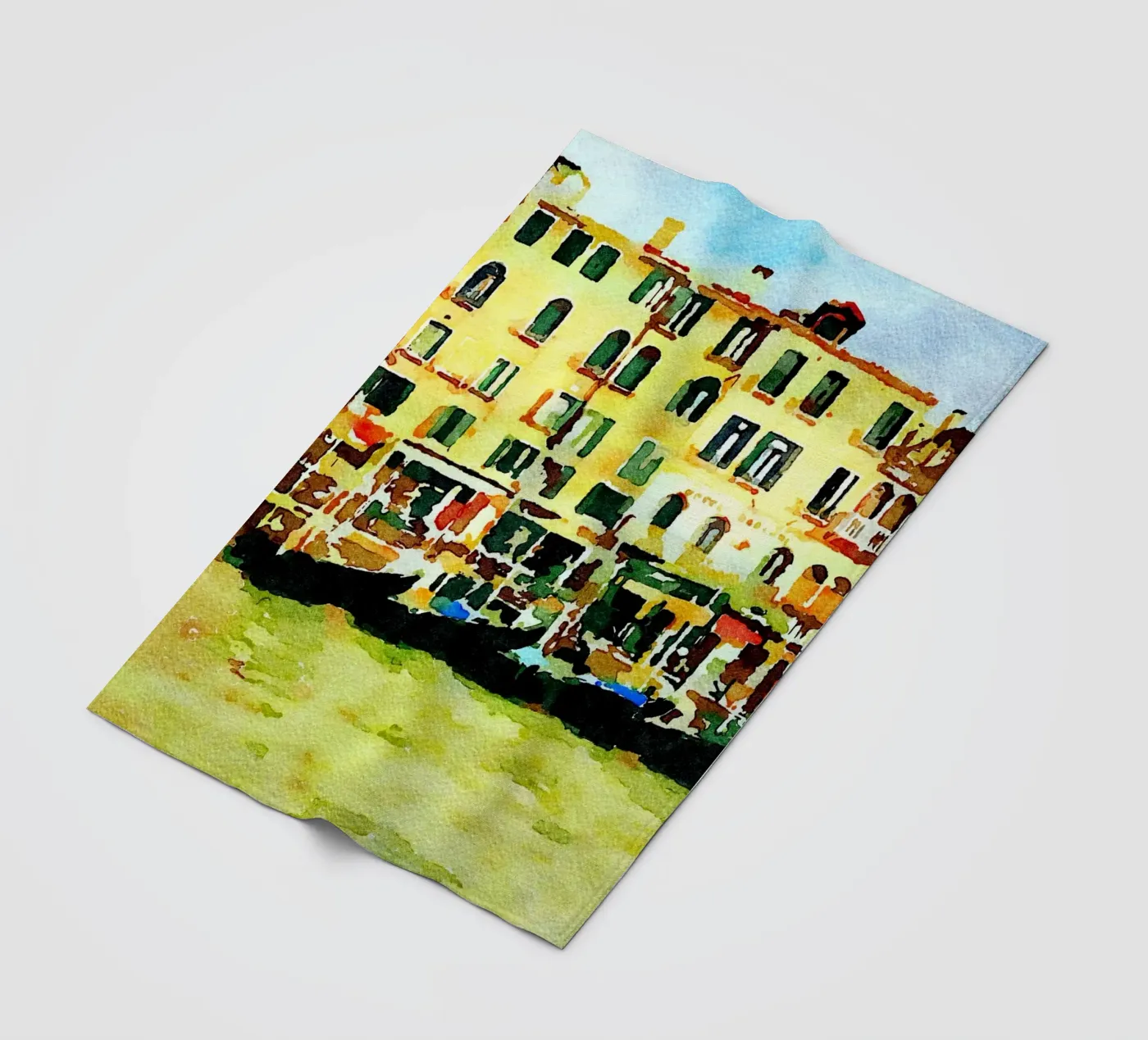 Venice Fleecedecke von Massimo Frascogna