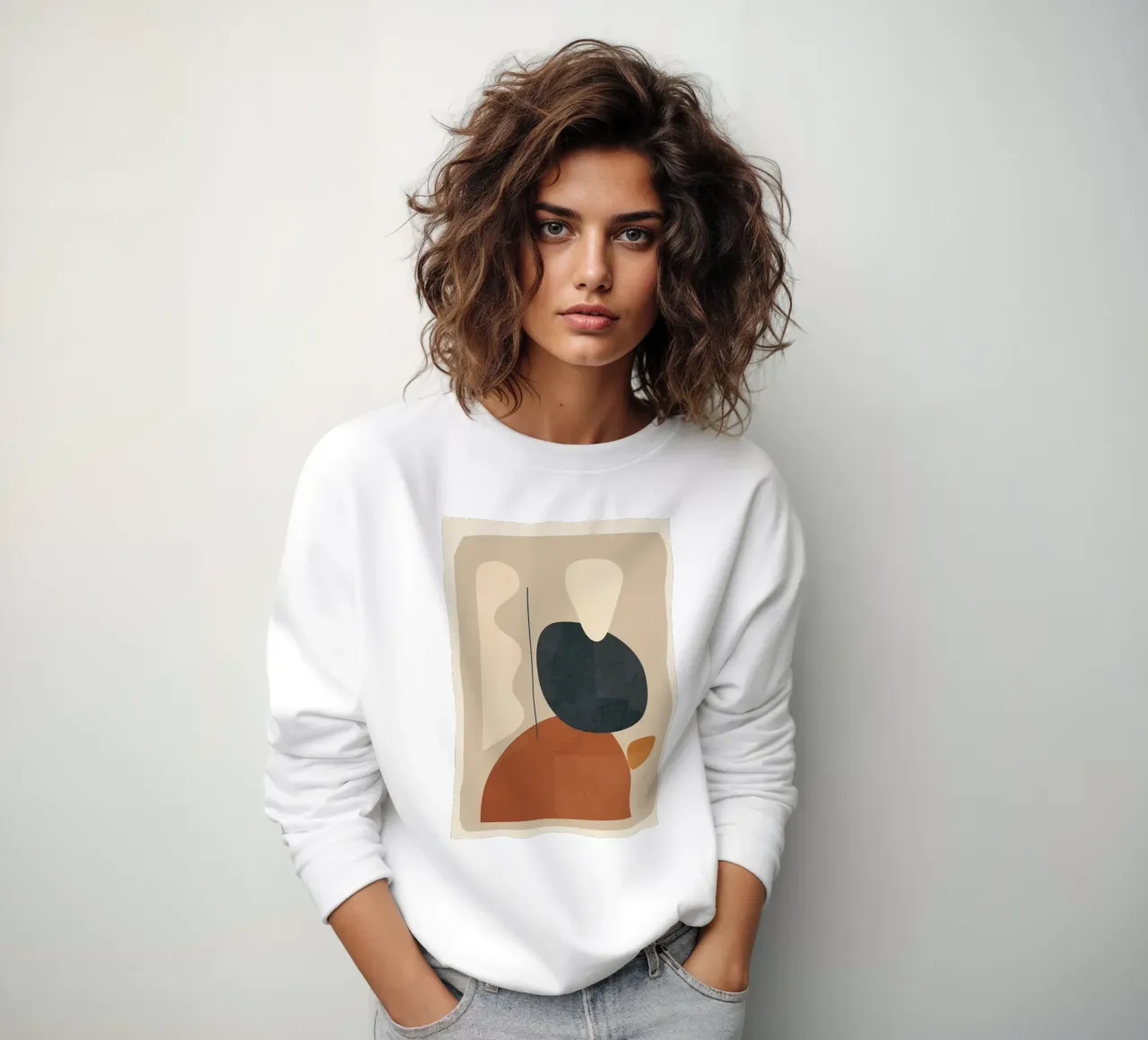 Modern Minimal Shapes 1 sweat de Flow Line