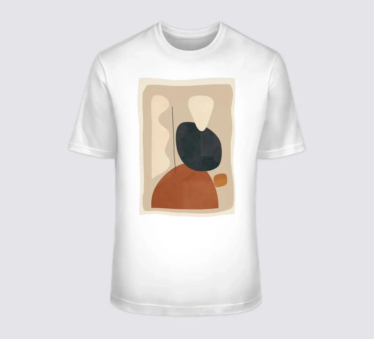 Modern Minimal Shapes 1 camiseta de Flow Line
