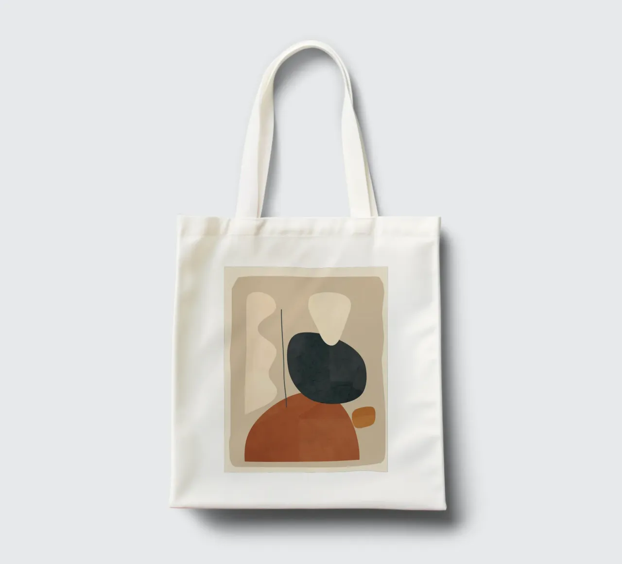 Modern Minimal Shapes 1 borsa in juta da Flow Line