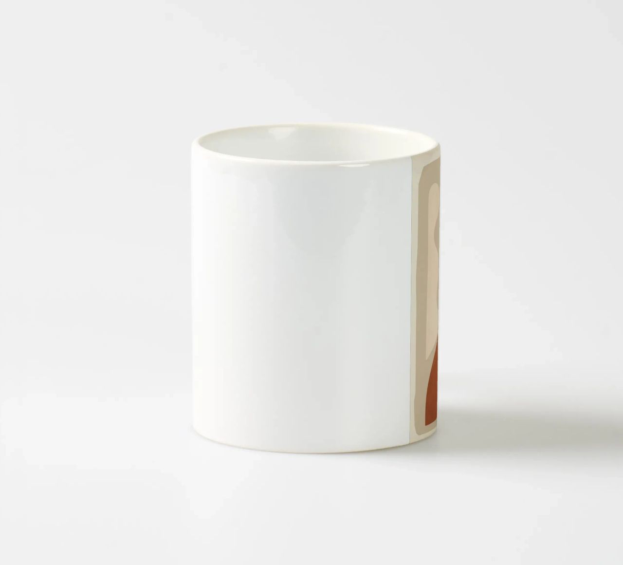 Modern Minimal Shapes 1 tazza in ceramica da Flow Line