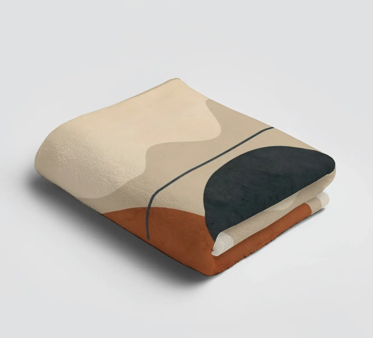 Modern Minimal Shapes 1 asciugamano da bagno da Flow Line