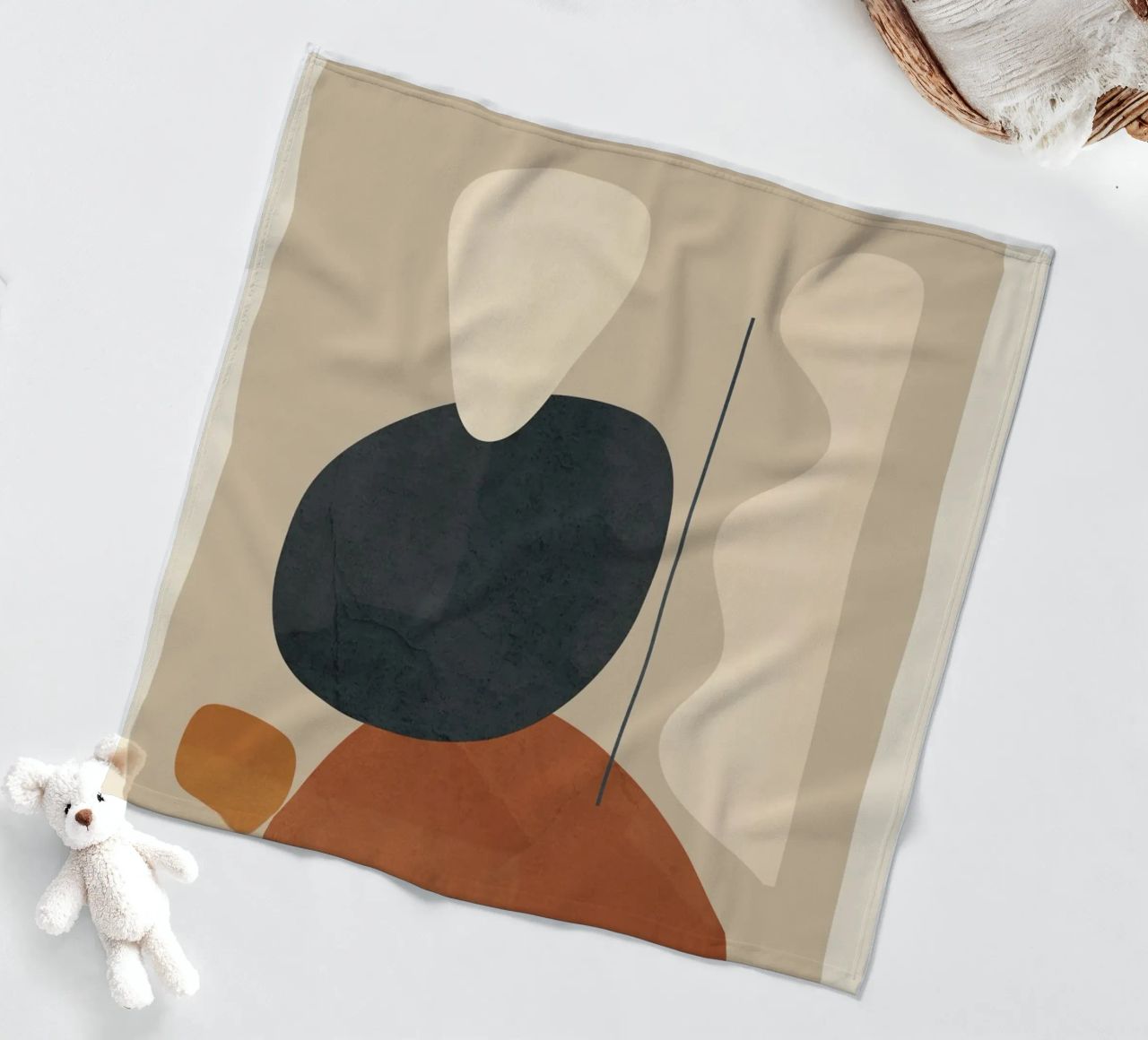 Modern Minimal Shapes 1 coperta in pile da Flow Line