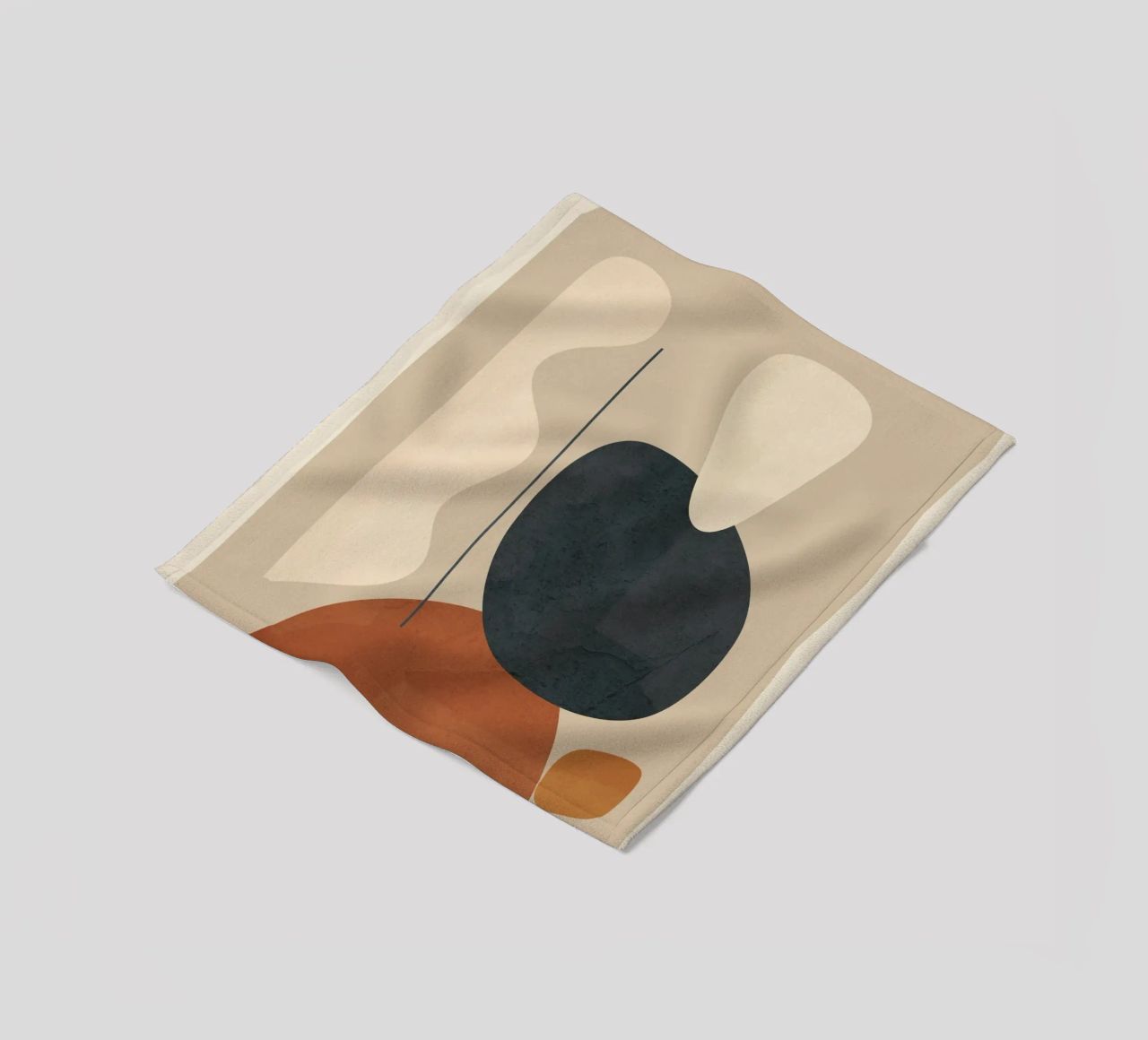 Modern Minimal Shapes 1 coperta in pile da Flow Line