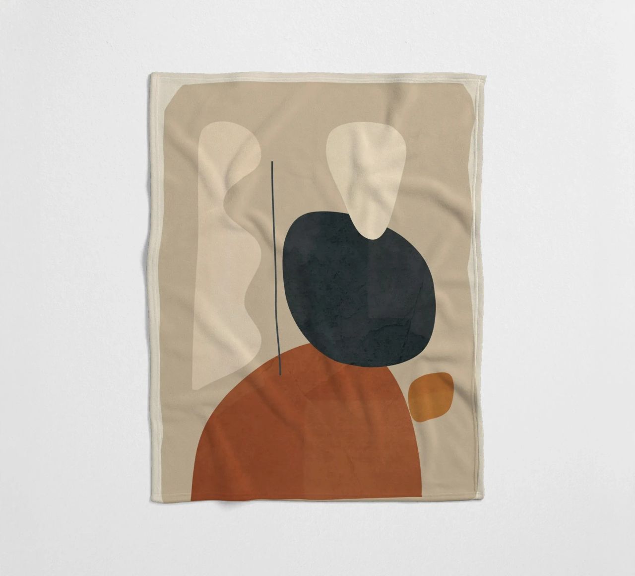 Modern Minimal Shapes 1 coperta in pile da Flow Line