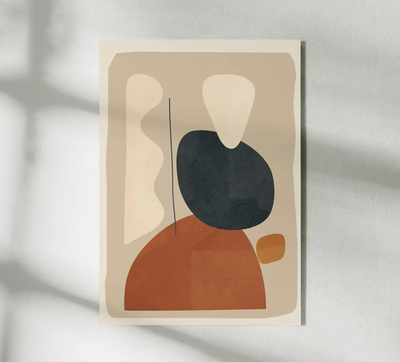 Modern Minimal Shapes 1 plexiglass da Flow Line