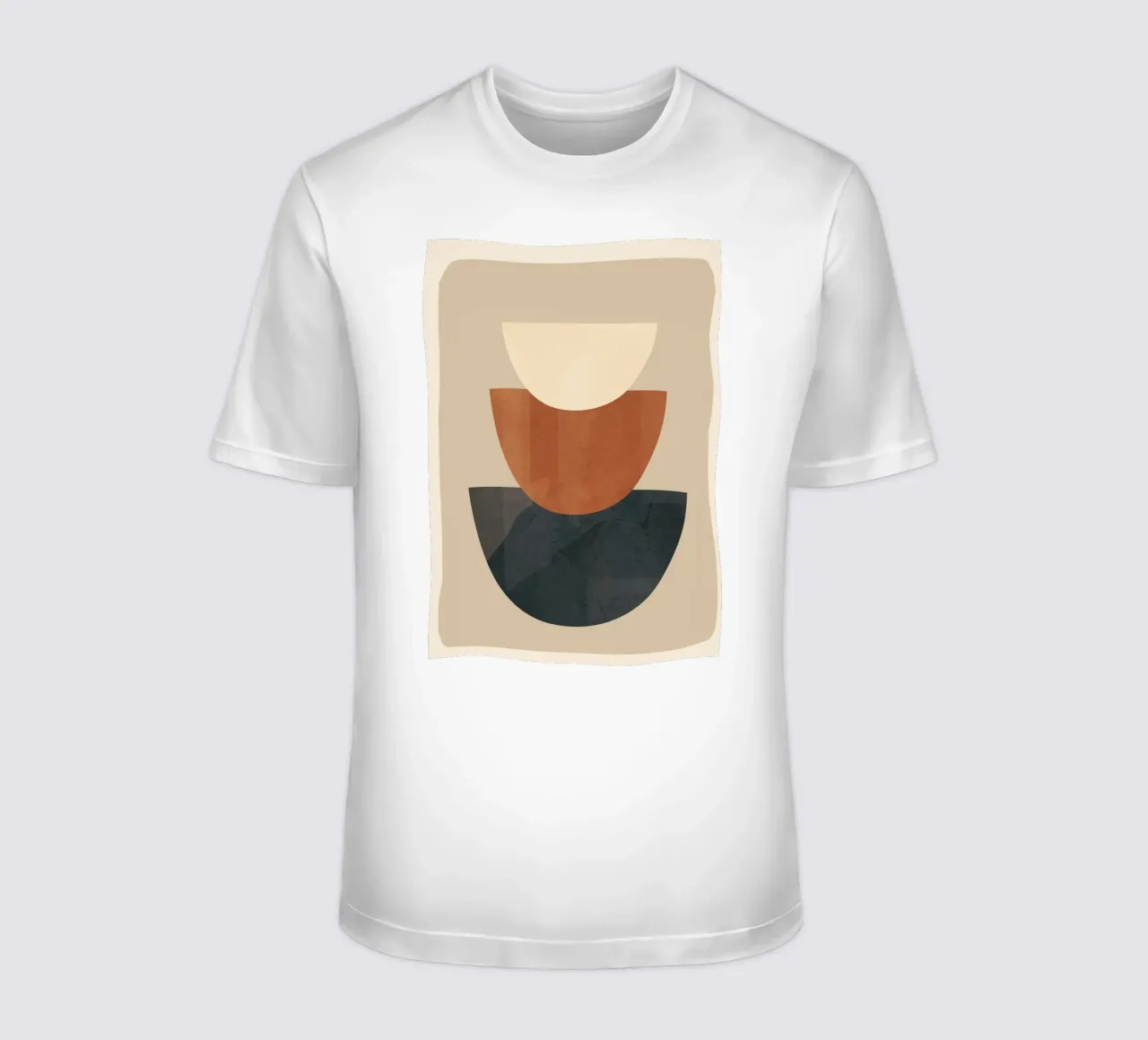 Modern Minimal Shapes 2 t-shirt da Flow Line