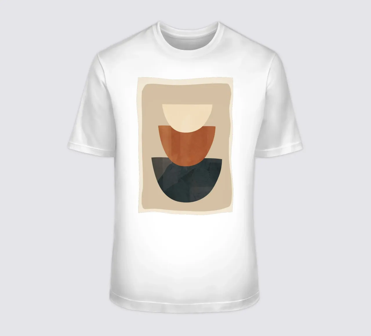 Modern Minimal Shapes 2 t-shirt van Flow Line