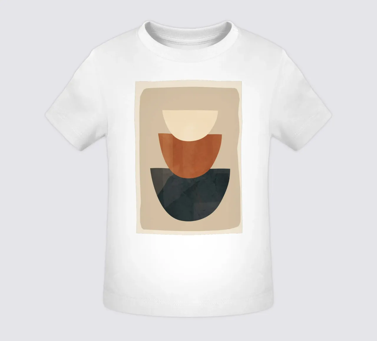 Modern Minimal Shapes 2 camiseta de bebé de Flow Line