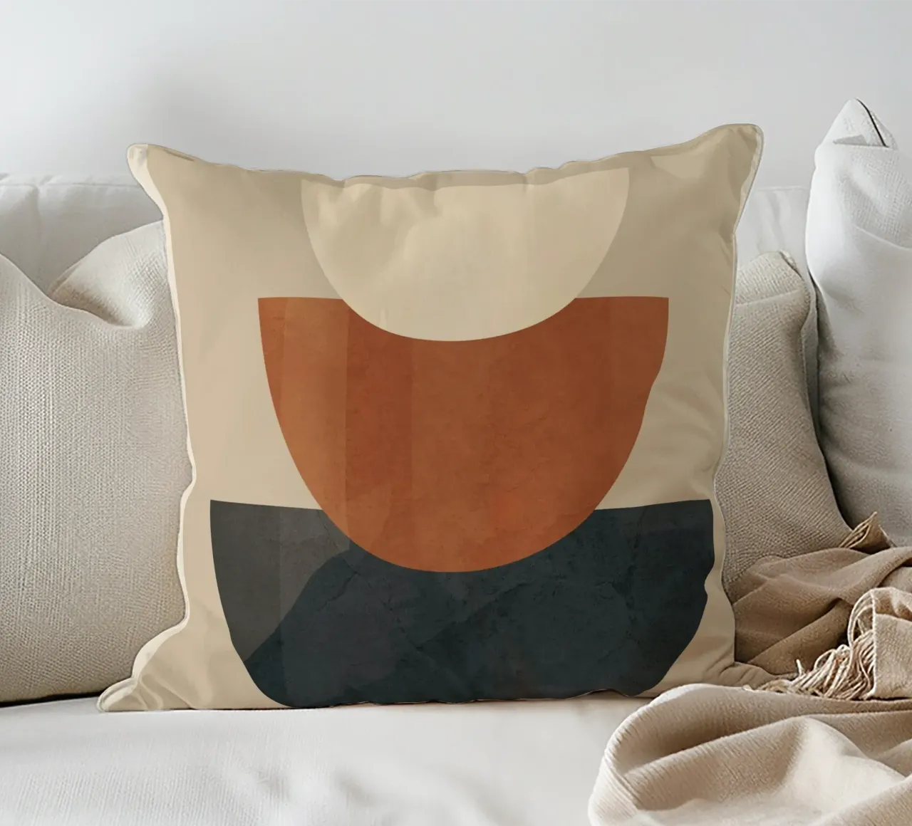 Modern Minimal Shapes 2 cuscino da Flow Line