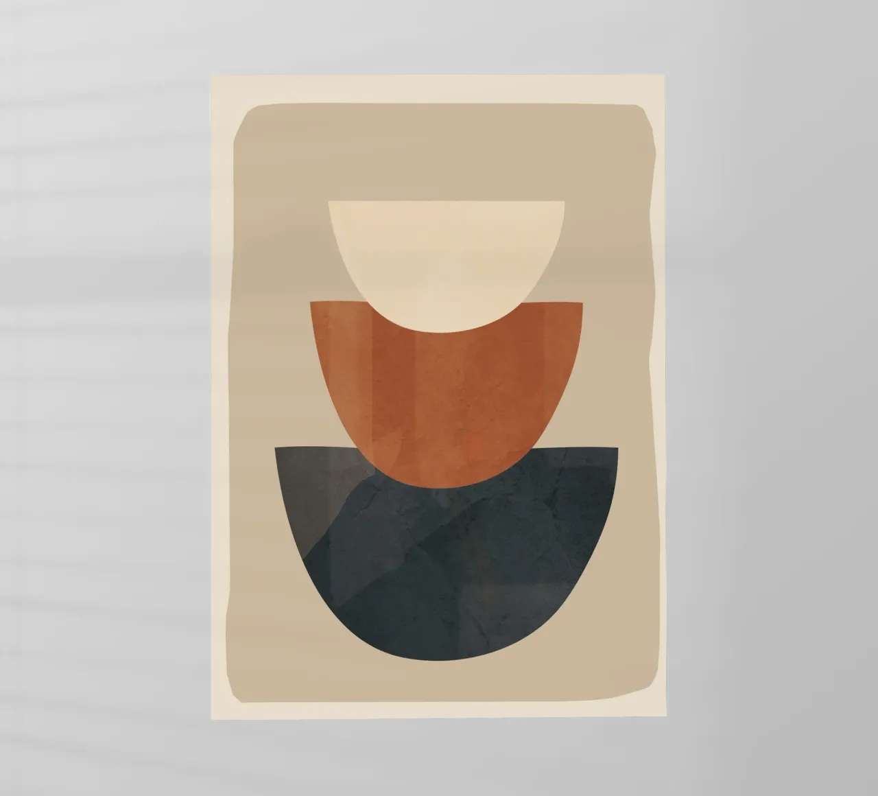 Modern Minimal Shapes 2 pellicola backlit da Flow Line